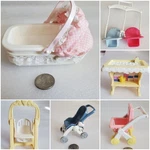You Choose Fisher Price Loving Family Dollhouse Baby Toddler Crib Stroller Swing. Fixed Price $21.95.