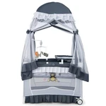 Costway 4 1 Portable Baby Playard Crib Bassinet Bed W/ Canopy Music Box. Fixed Price $95.99.