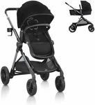 Stroller Evenflo Pivot Xpand Ayrshire Black 13812454AZ Modular. Fixed Price $681.99.