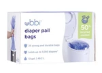 Ubbi Diaper Pail Plastic Bags, Disposable Baby Waste Single Pack, 25 Count. Fixed Price $9.45.