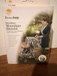 Jeep Jogging Weather Shield- Protects Rain, Wind- Fits Most Strollers. Fixed Price $14.99.