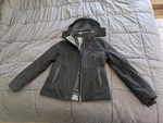 Mountain Force Rider Ski Jacket Women's Size 38/MEDIUM Us Black. Fixed Price $63.99.