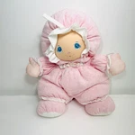 Little Pink Doll Plush Terry Cloth Baby 14 Lil Darling Vintage 1990S. Fixed Price $46.40.