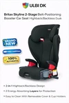 New Sale Britax Skyline 2-STAGE Booster Car Seat Highback/backless Dusk. Fixed Price $99.00.