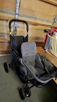 Joovy Caboose Ultralight Sit Stand Stroller Gray With Food Tray. Fixed Price $180.00.