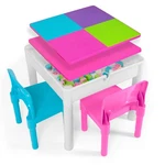 Kids Activity Table Set - 5 In 1 With Storage. Fixed Price $106.99.