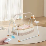 Electric Bluetooth Rocker Baby Swing Crib Outdoor Cot Bed Infant Cradle Bassinet. Fixed Price $79.45.