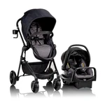 Evenflo Travel System Stroller & Car Seat, Black/gray, Single. Fixed Price $250.00.