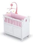 Badger Basket Wooden Toy Doll With Storage, Mobile, And Bedding Preten.... Fixed Price $64.62.