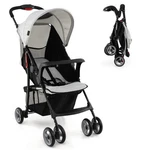 Costway Toddler Travel Stroller For Airplane With Canopy And Adjustable Backrest. Fixed Price $154.09.