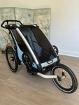 Thule Chariot Cross Single Stroller, Jogger And Bike Trailer - Aluminum/alaska. Fixed Price $840.00.