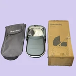Uppababy Bassinet V3 Compatible W/ Vista Cruz Ridge Strollers Callum Stone Blue. Fixed Price $204.59.