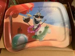 New - Dmc Disney Frozen Olaf 2015 Kids Metal Food Tray 17 In X 13 For Age 3+. Fixed Price $30.75.