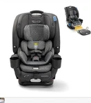 Graco 4EVER Dlx 4-IN-1 Car Seat, Charlie Infant Toddler 3277B R8. Fixed Price $289.96.
