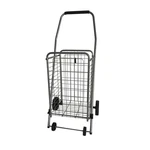 Apex 37.6 In. 14.8 W 18.5 Gray Collapsible Shopping Cart. Fixed Price $70.44.
