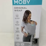 Moby Classic Baby Wrap Carrier - Gray, One Size (100% Cotton). Fixed Price $26.24.