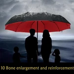 Extra Large Ten Bone Double Umbrellas Triple Folding Sunshade. Fixed Price $47.94.