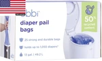 Ubbi Diaper Pail Plastic Bags, Disposable Baby Waste Single Pack, 25 Count. Fixed Price $15.84.