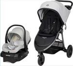 Maxi-cosi Gia Xp Luxe 3-WHEEL Travel System Midnight Moon New Free Shipping. Fixed Price $349.95.