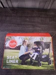 Austlen Entourage Stroller Primary Seat Liner Black White Striped New Open Box. Fixed Price $30.00.