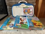 Leap Frog Little Touch Baby Pad Learning Blue System -4 Books W/cartridges. Fixed Price $30.00.