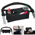 Black Cup Holder Baby Child Stroller Organizer Wipes Diaper For Mamas And Papas. Fixed Price $15.99.