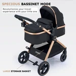 Accombe 2 1 Baby Stroller Convertible Bassinet Pushchair Infants Newborns 0-3. Fixed Price $373.54.