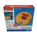 Fisher-price Bestway Swim Safe Triple Ring Baby Seat Step Yellow Float 0-1 Yr. Fixed Price $15.08.