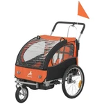 212 Main 440-005V01OG Aosom 2-SEAT Elite 360 Degree Swivel Bike Trailer For K.... Fixed Price $165.44.