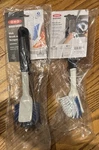 Oxo Good Grips Dish Brush With Scraper Non-slip Handle BLACK/WHITE**2 Pack**new*. Fixed Price $18.99.