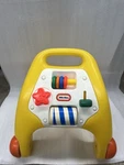 Vintage Little Tikes First Steps Baby Walker Activity Center Yellow Folding. Fixed Price $79.95.