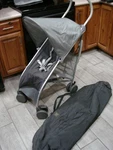 Maclaren Starck #A164821 Pushchair/buggy/stroller Charcoal Grey Mint!!. Fixed Price $212.41.