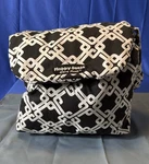 Floppy Seat Ultra Plush Black-white Shopping Cart & High Chair Cover For Babies. Fixed Price $22.00.