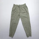 Eddie Bauer Tech Jogger Hiking Pants Womens P6 Green Stretch Travel Pull On. Fixed Price $19.99.