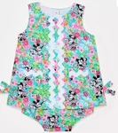 2025 Lilly Hearts Disney Shift Dress Baby 12-18 Mos Set Minnie Mickey Flowers. Fixed Price $109.60.