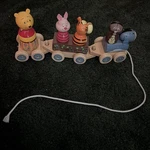 Disney Winnie The Pooh Puzzle Train By Orange Tree Toys - Wooden For Kids. Fixed Price $35.00.