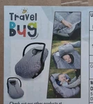 Travel Bug Infant Seat Cover Reversible Heather Gray Winter Baby Carrier New. Fixed Price $14.99.