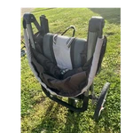 Graco Jogger Stroller Gray Black Single Five-point Harness Cup Holder Air Tires. Fixed Price $29.99.