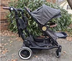 Austlen Entourage Luxury Single-to-double Stroller Black Used. Fixed Price $500.00.