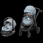 Maxi-cosi Mico Luxe Travel System Stroller & Car Seat, Hope Gray Single. Fixed Price $599.00.