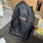Britax Car Seat Travel Bag - Black. Used, Good Condition. Some Scuffs.. Fixed Price $35.00.