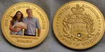 Prince George Baby Gold Jewel Coin William & Kate Middleton Royal Family Windsor. Fixed Price $13.40.