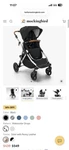 Mockingbird Single To Double Stroller 2.0 Black. Fixed Price $315.00.