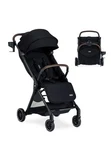 Britax Juniper Compact Stroller, Lightweight Fold-and-go Design Raven Black. Fixed Price $120.00.