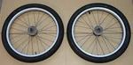 Thule Bike Trailer Rear Assembly Set (2 Wheels), For Older Chariot Cougar. Fixed Price $99.00.