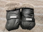 7AM Enfant Warmmuffs Stroller Gloves - Black In Excellent Condition. Fixed Price $33.33.