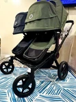 New Bugaboo Donkey 5 Double Stroller (never Used) Forest Green **. Fixed Price $1300.00.