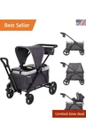 Baby Trend Compact Expedition Stroller Wagon For Adventurous Families Midnight. Fixed Price $249.00.