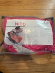 7 A.m Enfant Nido Pink Fluffy Baby Car Seat Winter Cover 6-18 Months Euc. Fixed Price $29.99.