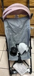 Dream On Me Aero Travel Stroller System, Gray/pink, Folding Canopy. Fixed Price $40.00.